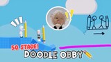 MENGGAMBAR DI OBBY..??! 😲✏️ Unik Banget! Menyelesaikan 50 Stage Doodle Obby‼️| Roblox Indonesia 🇮🇩 |
