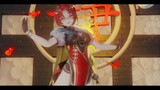 [Honkai Impact 3rd] Murata Himeko ร่ายรำเพลงจีนในชุดกี่เพ้าสีแดงเพลิง