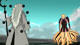 If Naruto used Rinnegan in battle with Madara | FAN ANIMATION