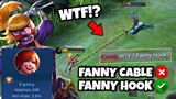 FANNY NOOB PRANK IN MYTHIC!! FANNY HOOK?!😱 SUPER LAUGHTRIP AHAHAHA🤣 (MLBB)
