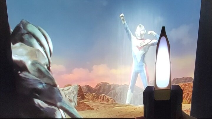 Dyna ur flash sword recreates the famous scene in episode 49