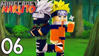 Minecraft Naruto Anime #6 สู้กับคาคาชิ ชิงคัมภีร์ลับนินจา!!