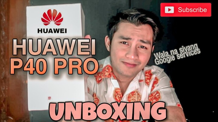 UNBOXING OF HUAWEI P40 PRO | WALA NG GOOGLE? #HUAWEIP40PRO | JreyVlog