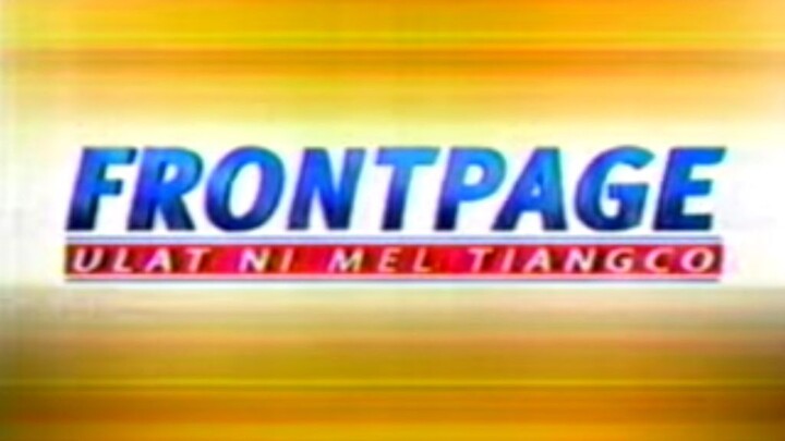 GMA - Frontpage: Ulat Ni Mel Tiangco Closing (New Year's Day 2004) (wag sanang inreject ni bili)