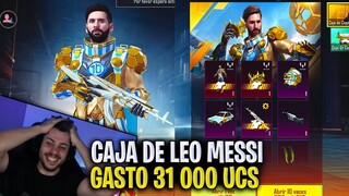 GASTANDO 31 000 UCS en la CAJA de LEO MESI PUBG MOBILE