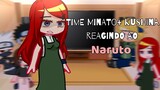 Time Minato + Kushina reagindo ao Naruto (Gacha Club)