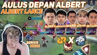 MAIN AULUS DEPAN RRQ ALBERT BOUS, NO DEBAT SKILL ALBERT EMG DIATAS FERXIC COK, EVOS X RRQ BERSATU