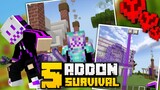 แนะนำ 5 แอดออนสำหรับเอาชีวิตรอด! | Minecraft Addon EP.22