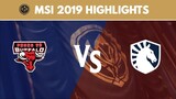 MSI 2019 Highlights: PVB vs TL | Phong Vũ Buffalo vs Team Liquid