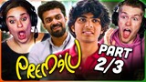 PREMALU Movie Reaction Part (2/3)! | Naslen | Mamitha Baiju | Shyam Mohan | Sangeeth Prathap