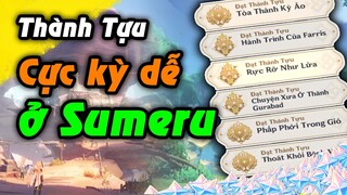 6 Thành Tựu Cực Dễ ở Sumeru | Hidden Achievements Genshin Impact