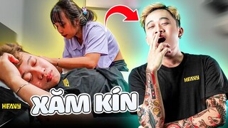 [Vlog] Canh Trộm Phú Ngủ Na Xăm Kín Người Phú - Lần Đầu Na Bị Đánh ? | HEAVY NA GÂY MÊ