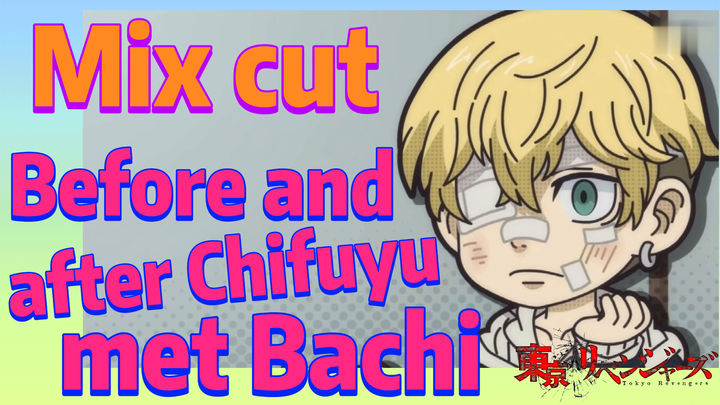 [Tokyo Revengers]  Mix cut | Before and after Chifuyu met Bachi