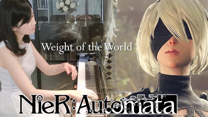 น้ำหนักของโลก 壊レタ世界ノ歌 NieR Automata NieR Automata เปียโน Animenz arr