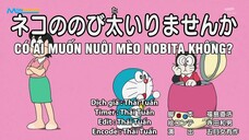 Doraemon Tập 496 :Có Ai Muốn Nuôi Mèo Nobita Không & Cao Bồi Săn Phần Thưởng