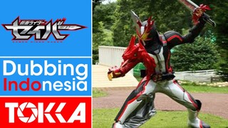 Pertarungan antara Saber & Falchion | Kamen Rider Saber: Trio Deep Sins Fandub Indonesia [PART 2]