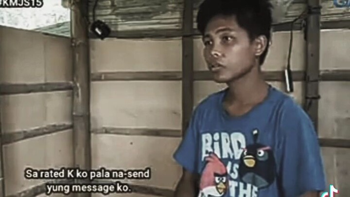 sa Rated-K ko pala na e-send ang video.