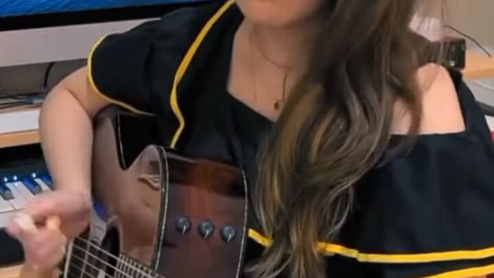 Josephine you're a prodigy Goddess ❤️👏😎 What a riff 😍👏🥰 acoustic guitar riffs