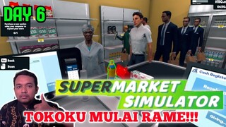TokoKu Mulai Ramai!!! || Supermarket Simulator #4