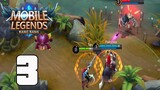 Mobile Legends - Gameplay Walkthrough part 3 - Ranked Game Lesley(iOS, Android)