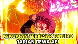 Bangkitnya Pedang Api Membarah Tanjiro Tarian Dewa Api - Review Demon Slayer Season 3 Eps 5