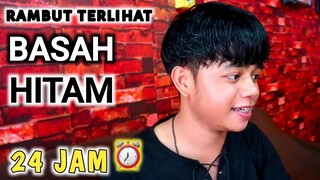 cara agar rambut terlihat basah dan lembab, disepanjang hari