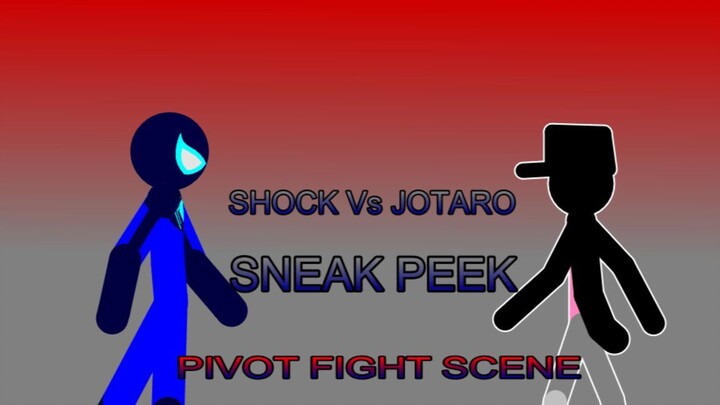 Sneak peek Shoc Vs Jotaro|Pivot fight scene