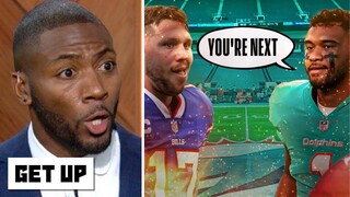 GET UP | Ryan Clark breaks down Dolphins vs Bills "Tua Tagovailoa or Josh Allen" - Who will win?