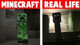 Minecraft vs Real Life (Minecraft In Het Echt)
