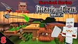 Survival Series Attack On Titan Part 8 - Kita Dapatkan Warhammer Titan & Bangun Farm Bertingkat