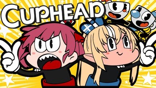 【Cuphead】2時間でどこまでいける！？チャレンジ【不知火フレア/ホロライブ】