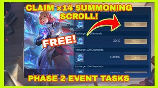 PHASE 2: PSIONIC ORACLE EVENT TASKS MOBILE LEGENDS BANG BANG