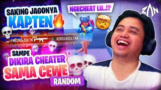 Saking Jagonya Kapten, Dikira Cheater Sama Cewe Random !! | PUBG Mobile Indonesia