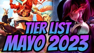 TIER LIST DE MAYO 2023 ¡LOS MEJORES HÉROES DE AOV! | Arena of Valor | Liên Quân Mobile