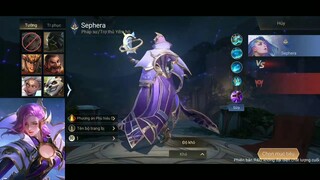 Liên Quân AOV SEPHERA NEW SKIN, ZODIAC!!(ARENA OF VALOR)