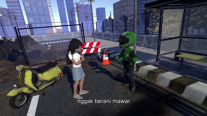 bang ojek bisa ngegombal?