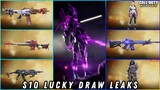 All Season 10 lucky draw leaks | CODM third anniversary lucky draw's