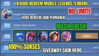 BURUAN REDEEM! 8 KODE REDEEM ML TERBARU KODE REDEEM MOBILE LEGENDS HARI INI UPDATE JANUARI 2024