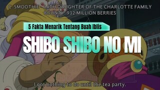 5 Fakta Menarik Tentang Buah Iblis SHIBO SHIBO NO MI 🔥