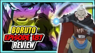 Kashin Koji vs Konohamaru & Boruto Meets Kawaki! Boruto Episode 187 Review~