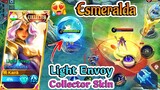 Esmeralda Light Envoy Collector Skin Gameplay!💛💙