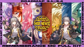 Dari Roadmap Banner 3.1-3.4 sampai Rememberance TB Kit! HSR NEWS | Honkai Star Rail