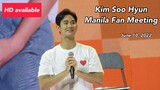 Kim Soo Hyun OPENING + Interview - BENCH fan meeting Manila Philippines 06102022