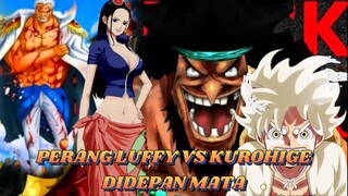 Kurohige Sudah Gila!! Ia Minta Luffy, Garp Ditukar Dengan Robin - Mega Teori