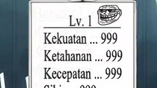 Banaza mode Pahlawan Lvl1 statistik 999 vs Mode NPC Lvl2 statistik infinity