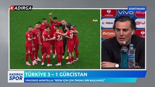 Vincenzo Montella: "En Büyük Dileğim..." | ⚽Türkiye 3 – 1 Gürcistan