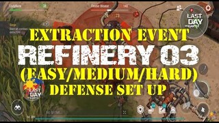 REFINERY 03  (EASY/MEDIUM & HARD LEVEL) |"EXTRACTION EVENT" DEFENSE SET UP | S 26|  - LDOE: Survival
