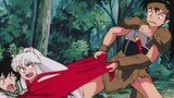 InuYasha's food protection scene is really funny, Kagome: I don't know them
