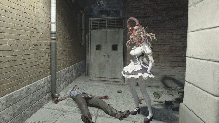 [Resident Evil 3] Cô hầu gái Alicia bị ký sinh và đổi đầu