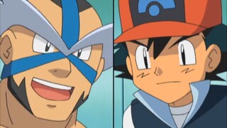 [Phòng tập vùng đất ngập nước Sinnoh] Ash vs Yoshiken Mask, phòng tập dễ nhất?